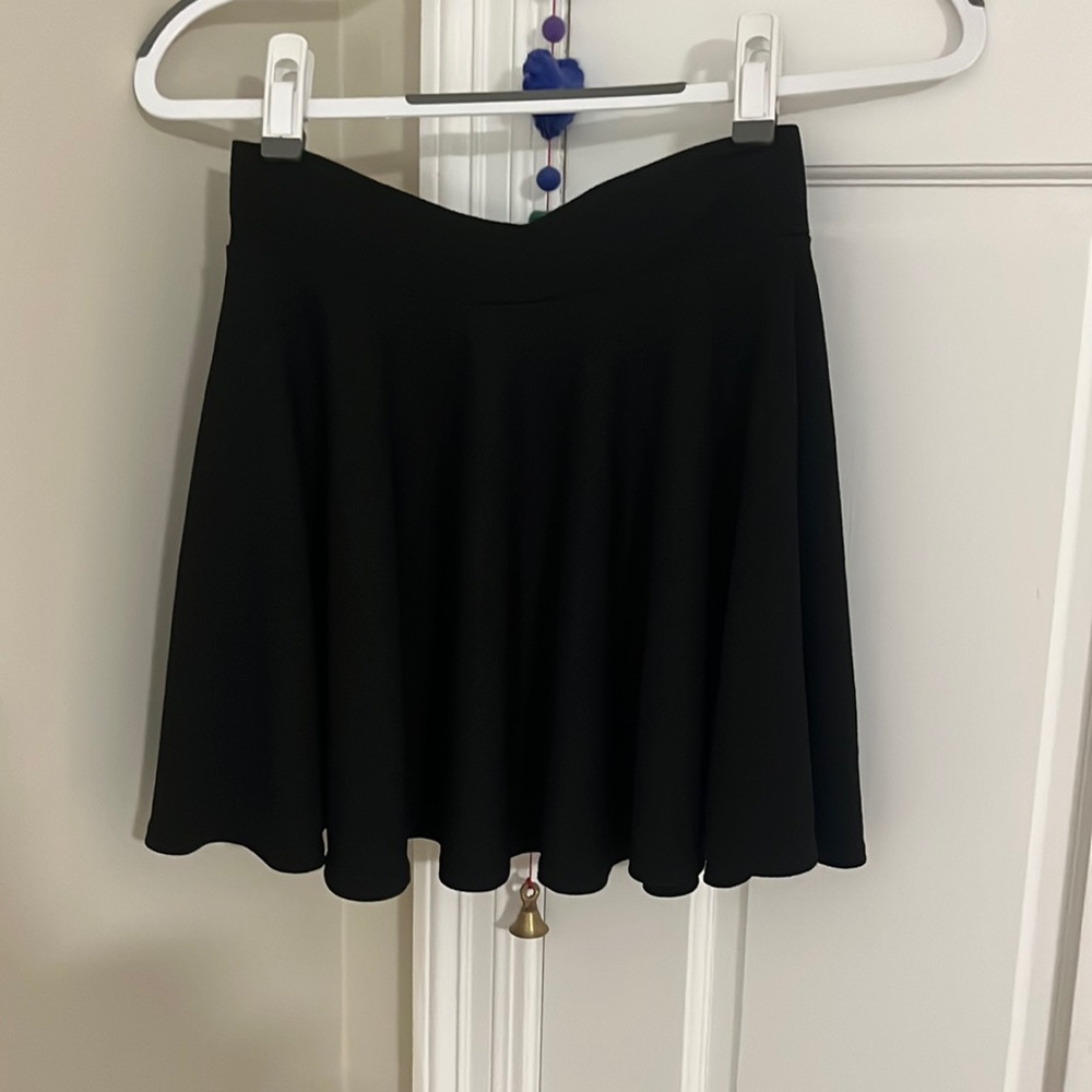 Black Skater Skirt